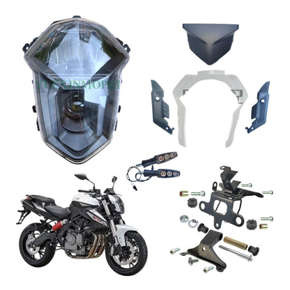BENELLI Tnt600 Spare Parts 3 Convert Tnt600s Fuel Tank Meter Front Fork Rim Slipper Clutch Plate ECU Absorber Footrest