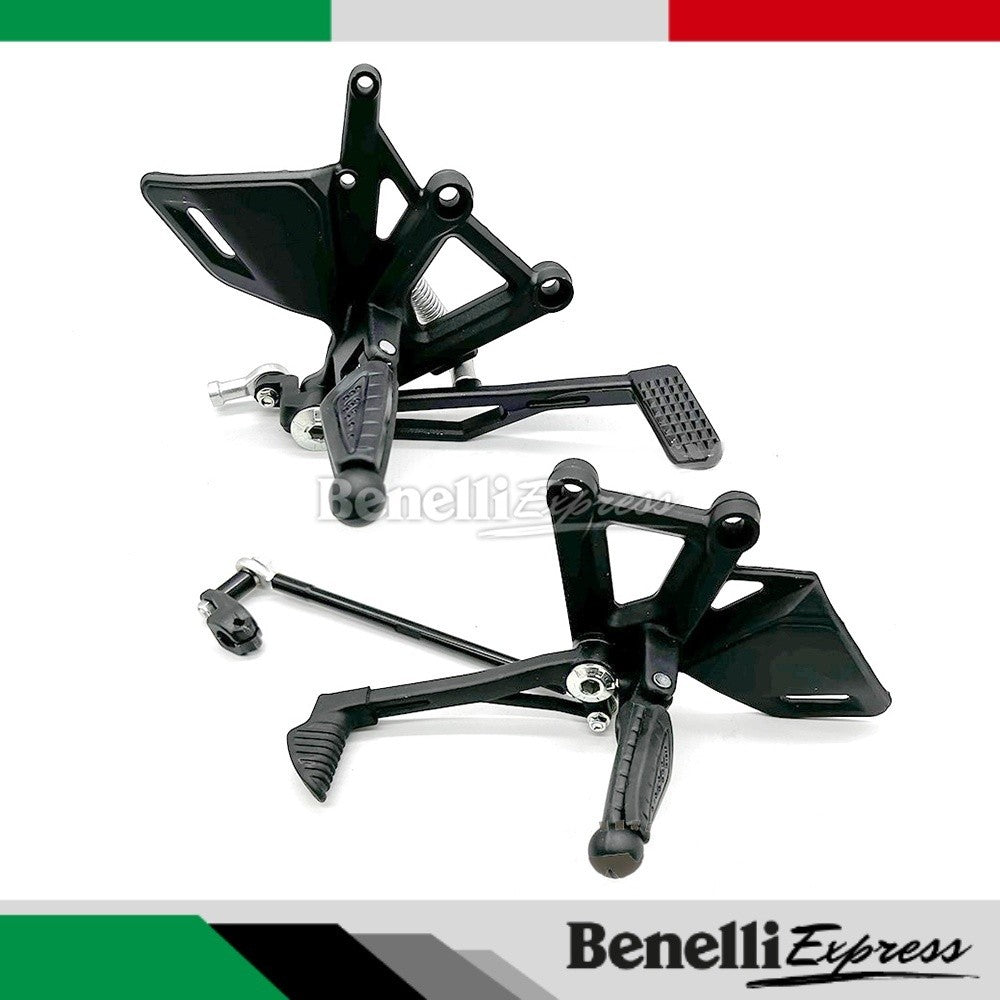 Motorcycle Benelli Tnt600 Qjmotor Srk600 Footrest Pedal Comp Rearset Motorcycle Spare Parts