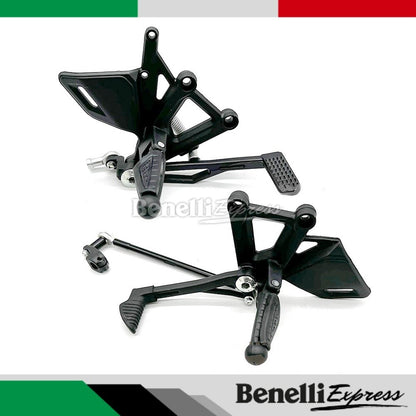 Motorcycle Benelli Tnt600 Qjmotor Srk600 Footrest Pedal Comp Rearset Motorcycle Spare Parts