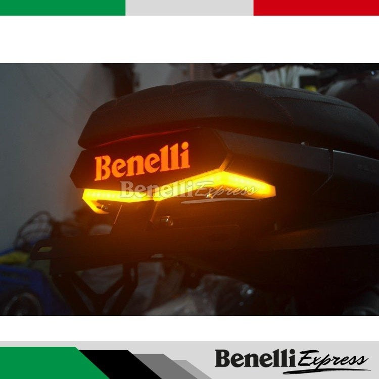 Benelli Leoncino 500 Led Tail light Stainlesss steel + number plate (pnp) Motorcycle Spare Parts