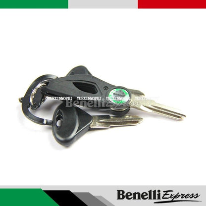 Benelli Tnt600 Tnt300 Tnt25 752S Blank Key Lock Set (logo random Dingli / Benelli if your care about logo do not order!)