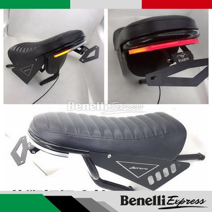 Benelli Leoncino 500 BJ500 Single seat tail cushion + lights Motorcycle Spare Parts