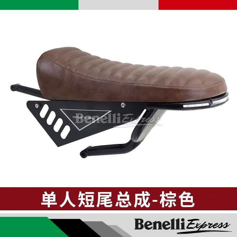 Benelli Leoncino 500 BJ500 Single seat tail cushion + lights Motorcycle Spare Parts