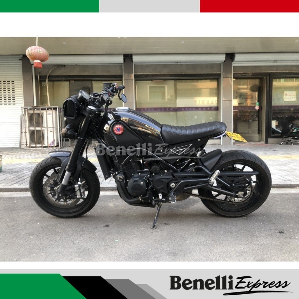 Benelli Leoncino 500 BJ500 Single seat tail cushion + lights Motorcycle Spare Parts