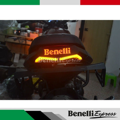 Benelli Leoncino 500 Led Tail light Stainlesss steel + number plate (pnp) Motorcycle Spare Parts