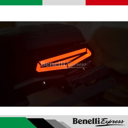 Benelli Leoncino 500 Led Tail light Stainlesss steel + number plate (pnp) Motorcycle Spare Parts