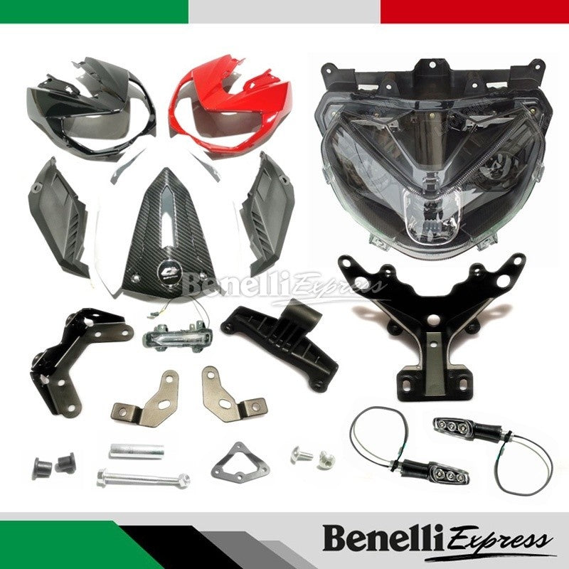 Benelli Srk600 Headlight Set Headlight Cover Side Cover Bracket set Motorcycle Spare Parts