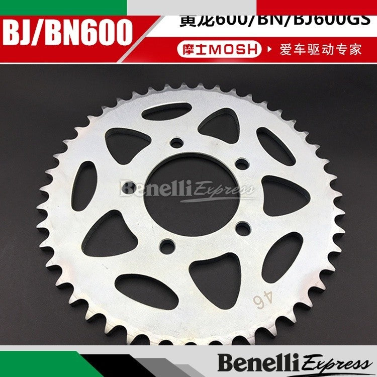 Motorcycle Benelli Tnt600 Srk600 Set of Chain Choho O-ring Gold HO Chain with Double Layer Silent Front Sprocket