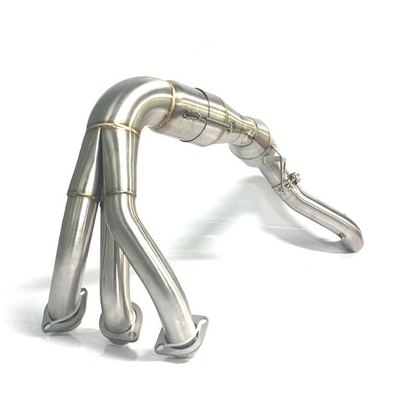 YAMAHA MT09 V4 2024+ Motorcycle Exhaust Front Header Pipe Full System Stainless Steel for Universal 51mm Muffler