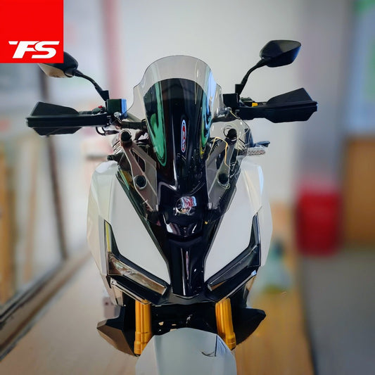 TFS Windshield Compatible with SYM ADXTG 400 Front Windshield 38cm Racing Sport ADXTG 400 Windscreen