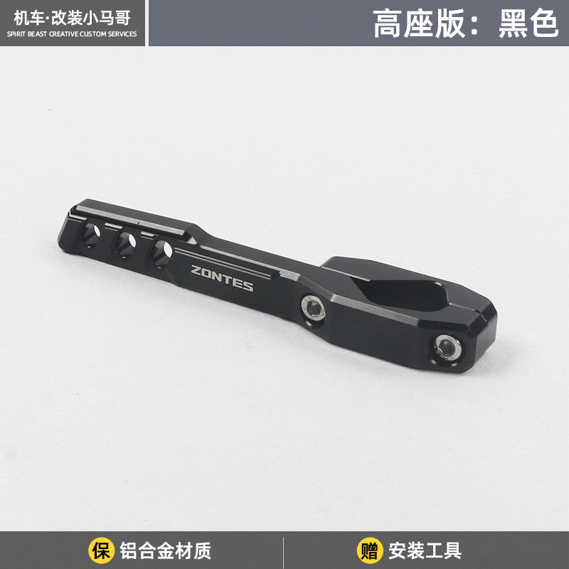 Zontes 368G Hi Low Version Anti-slip Side Stand Plate Kick Stand Extension Side Stand Parking Block