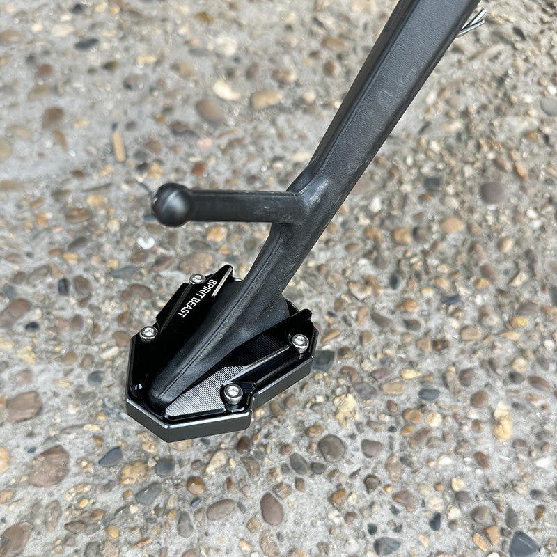 Zontes 368G Hi Low Version Anti-slip Side Stand Plate Kick Stand Extension Side Stand Parking Block