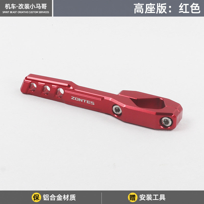 Zontes 368G Hi Low Version Anti-slip Side Stand Plate Kick Stand Extension Side Stand Parking Block