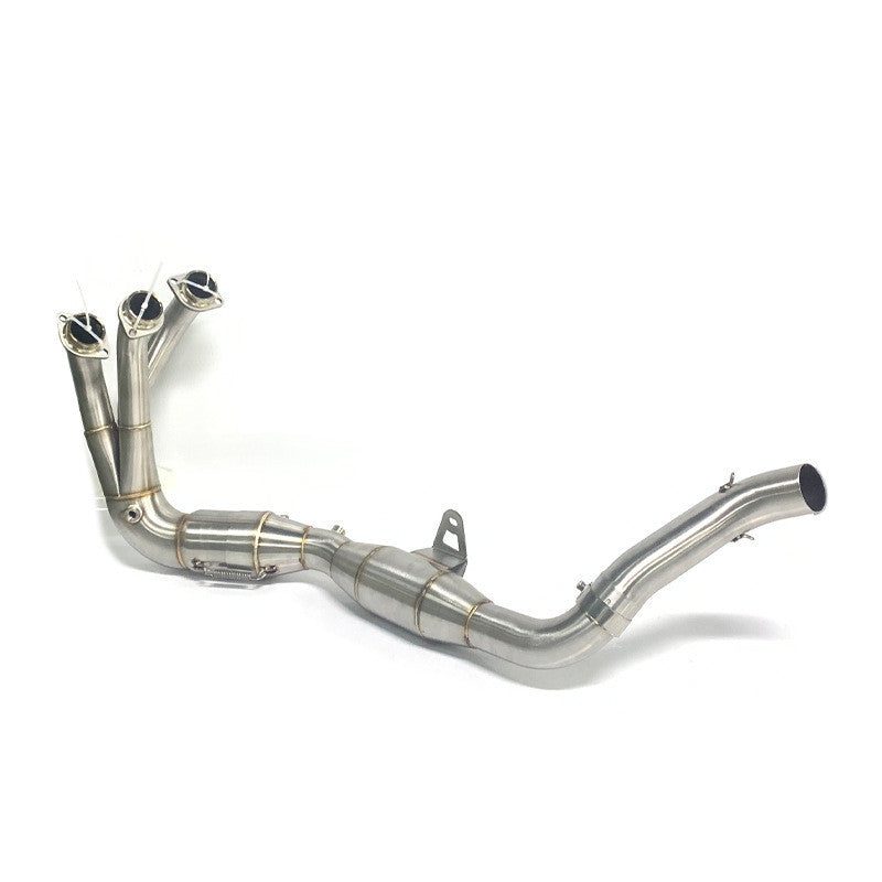 YAMAHA MT09 V4 2024+ Motorcycle Exhaust Front Header Pipe Full System Stainless Steel for Universal 51mm Muffler