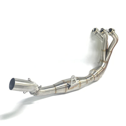 YAMAHA MT09 V4 2024+ Motorcycle Exhaust Front Header Pipe Full System Stainless Steel for Universal 51mm Muffler