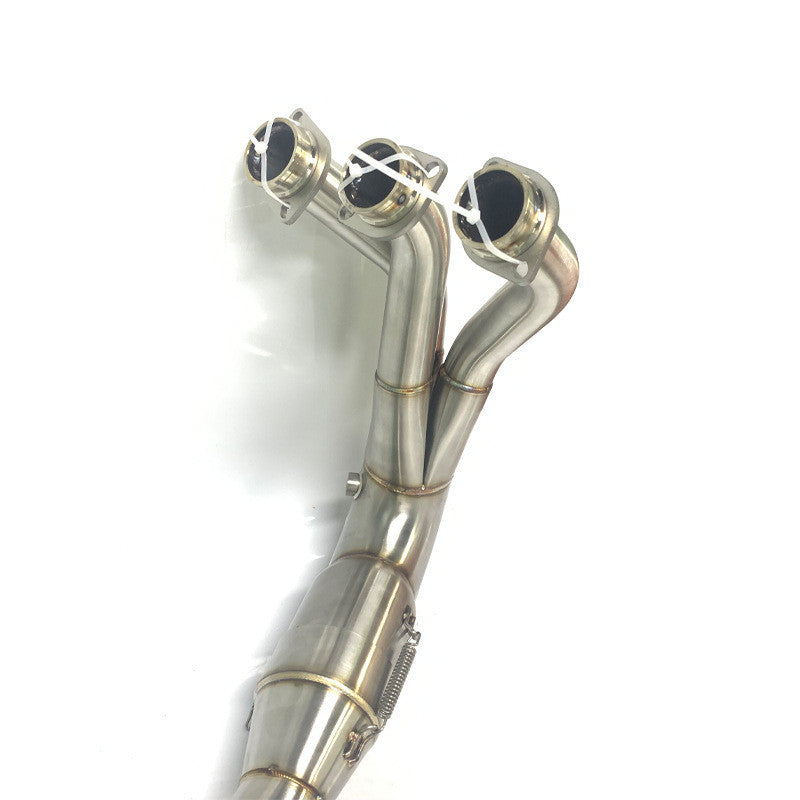 YAMAHA MT09 V4 2024+ Motorcycle Exhaust Front Header Pipe Full System Stainless Steel for Universal 51mm Muffler