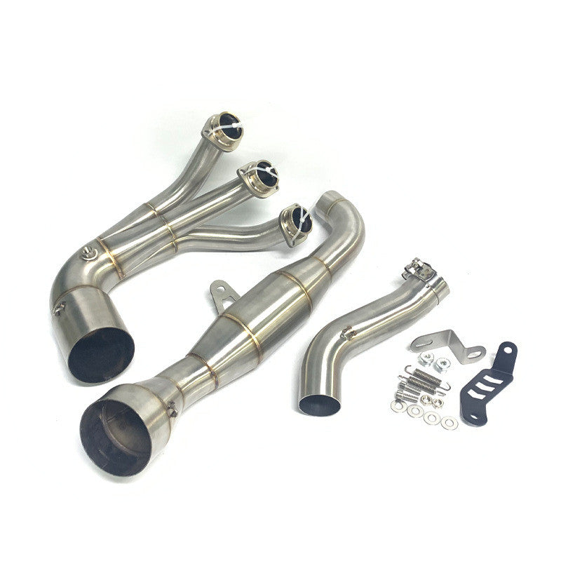YAMAHA MT09 V4 2024+ Motorcycle Exhaust Front Header Pipe Full System Stainless Steel for Universal 51mm Muffler