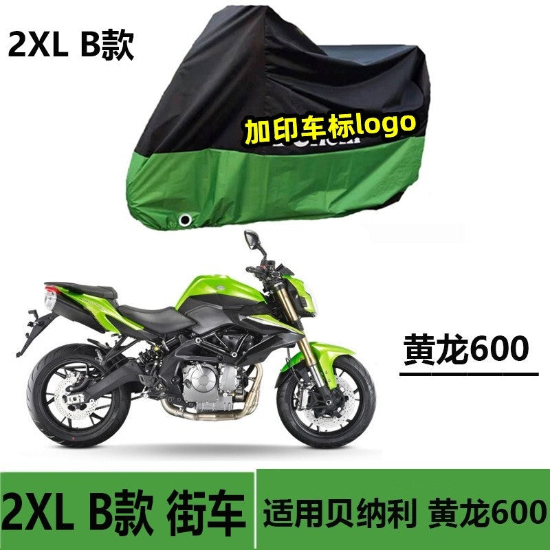 Benelli Rainproof Sunscreen Motorcycle Cover for Tnt600 300 302r Tnt25 Trk502 502x Leoncino 500 250 150s 502c 752s