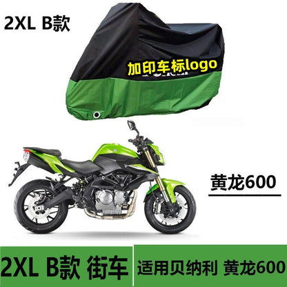 Benelli Rainproof Sunscreen Motorcycle Cover for Tnt600 300 302r Tnt25 Trk502 502x Leoncino 500 250 150s 502c 752s