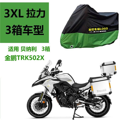 Benelli Rainproof Sunscreen Motorcycle Cover for Tnt600 300 302r Tnt25 Trk502 502x Leoncino 500 250 150s 502c 752s