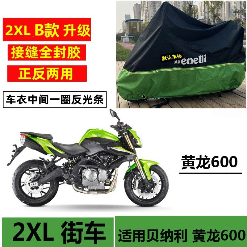 Benelli Rainproof Sunscreen Motorcycle Cover for Tnt600 300 302r Tnt25 Trk502 502x Leoncino 500 250 150s 502c 752s