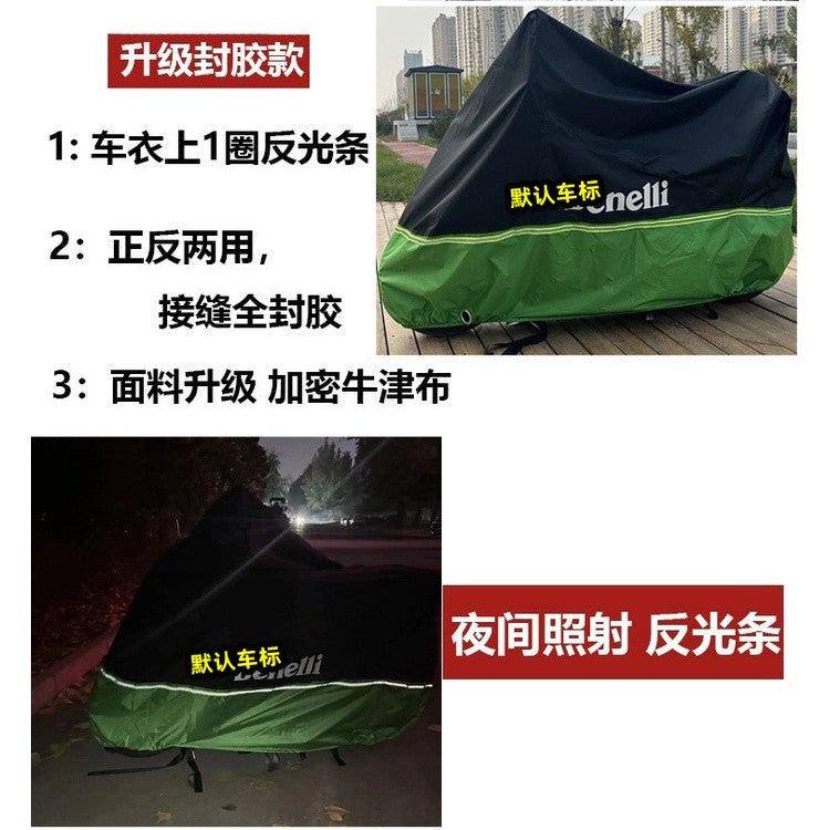 Benelli Rainproof Sunscreen Motorcycle Cover for Tnt600 300 302r Tnt25 Trk502 502x Leoncino 500 250 150s 502c 752s