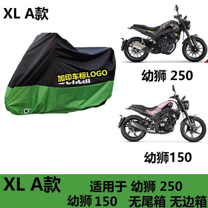Benelli Rainproof Sunscreen Motorcycle Cover for Tnt600 300 302r Tnt25 Trk502 502x Leoncino 500 250 150s 502c 752s