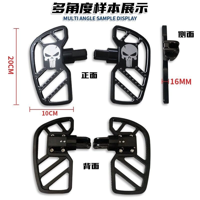 QJmotor Srv250 Modified Widened Pedal Front and Rear Step Footrest