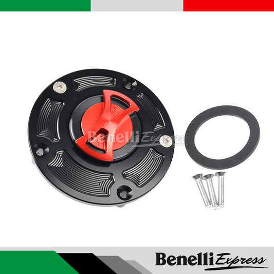 Benelli TNT600 TNT250 150S 502C 752S Leoncino Quick Lock Fuel Tank Cap