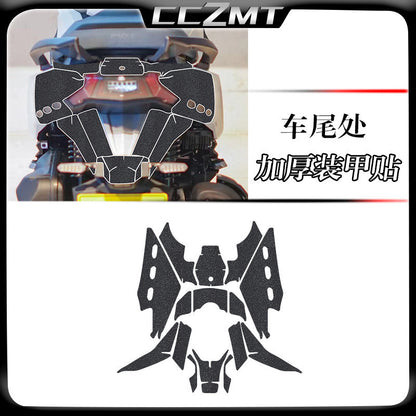 SYM HUSKY 300 Armor Stickers Modified Parts Thickened Protective Stickers Film anti-scratch Stickers Accessories