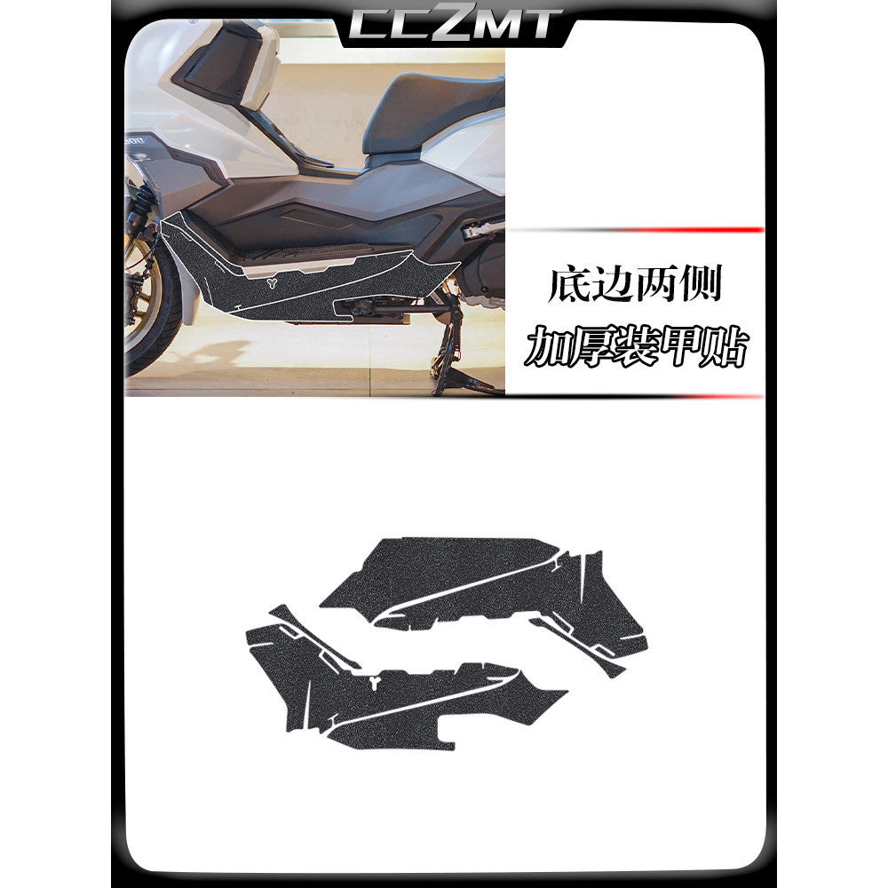 SYM HUSKY 300 Armor Stickers Modified Parts Thickened Protective Stickers Film anti-scratch Stickers Accessories