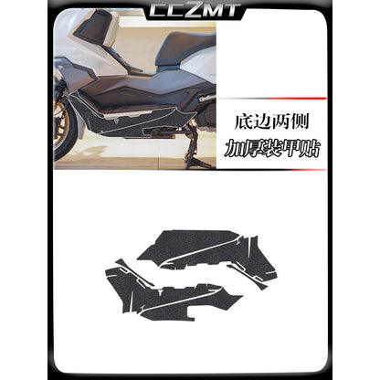 SYM HUSKY 300 Armor Stickers Modified Parts Thickened Protective Stickers Film anti-scratch Stickers Accessories