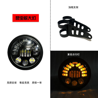 Benelli Leoncino 500 250 502C Headlight Modified Round Headlight Motorcycle Retro Headlight Assembly