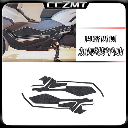 SYM HUSKY 300 Armor Stickers Modified Parts Thickened Protective Stickers Film anti-scratch Stickers Accessories