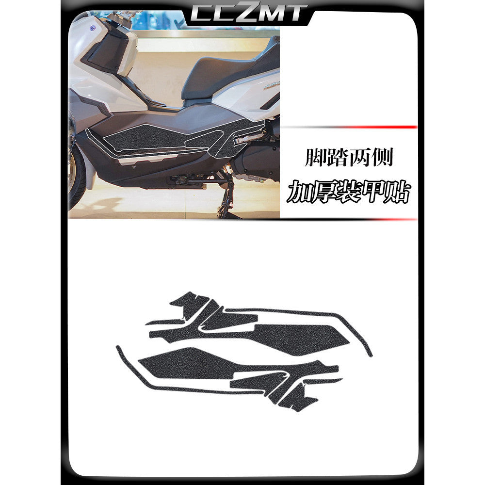SYM HUSKY 300 Armor Stickers Modified Parts Thickened Protective Stickers Film anti-scratch Stickers Accessories
