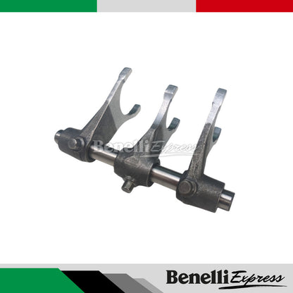 Benelli 150s Primary Shaft Countershaft Assembly Shift Shaft, Shift Hub Stopper Lever Spring