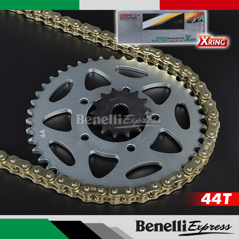 Motorcycle Benelli Imperiale 400 Chain Set Sprocket Choho X-ring Chains