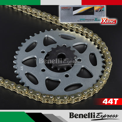 Motorcycle Benelli Imperiale 400 Chain Set Sprocket Choho X-ring Chains