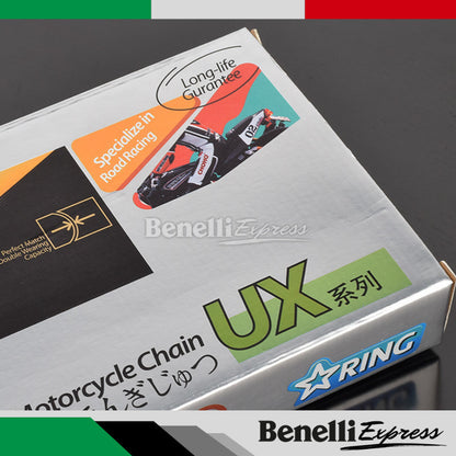 Motorcycle Benelli Imperiale 400 Chain Set Sprocket Choho X-ring Chains