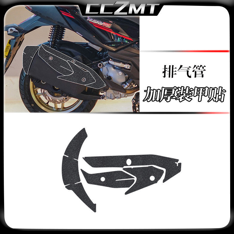 SYM HUSKY 300 Armor Stickers Modified Parts Thickened Protective Stickers Film anti-scratch Stickers Accessories