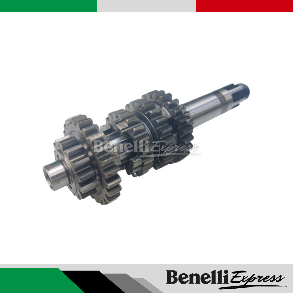 Benelli 150s Primary Shaft Countershaft Assembly Shift Shaft, Shift Hub Stopper Lever Spring