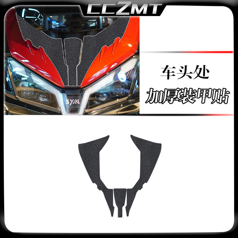 SYM HUSKY 300 Armor Stickers Modified Parts Thickened Protective Stickers Film anti-scratch Stickers Accessories