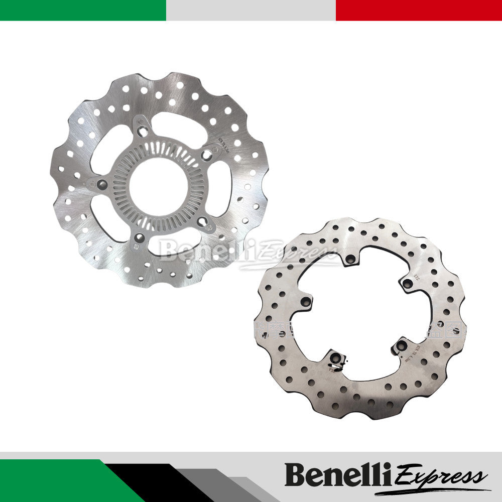 Benelli 302r Front and Rear Brake Discs