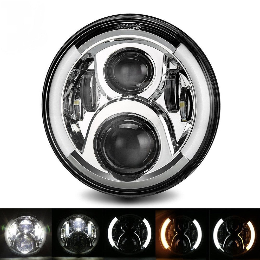 Benelli Leoncino 500 250 502C Headlight Modified Round Headlight Motorcycle Retro Headlight Assembly