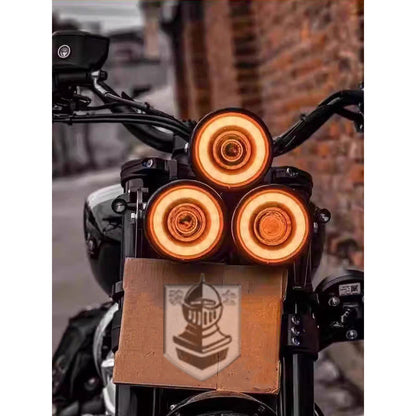 Benelli Leoncino 500 250 502C Headlight Modified Round Headlight Motorcycle Retro Headlight Assembly