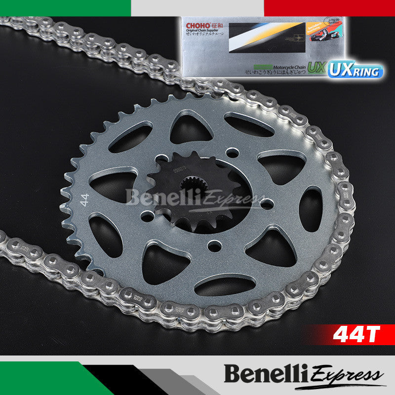 Motorcycle Benelli Imperiale 400 Chain Set Sprocket Choho X-ring Chains