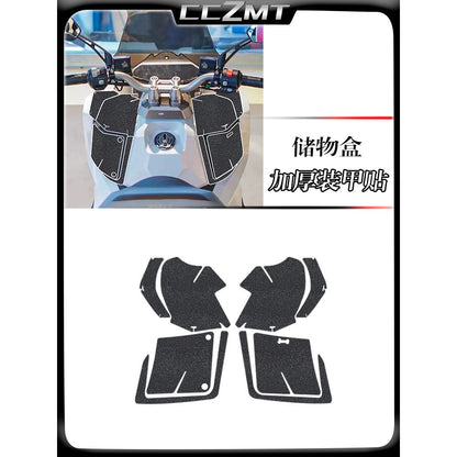 SYM HUSKY 300 Armor Stickers Modified Parts Thickened Protective Stickers Film anti-scratch Stickers Accessories