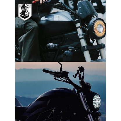 Benelli Leoncino 500 250 502C Headlight Modified Round Headlight Motorcycle Retro Headlight Assembly