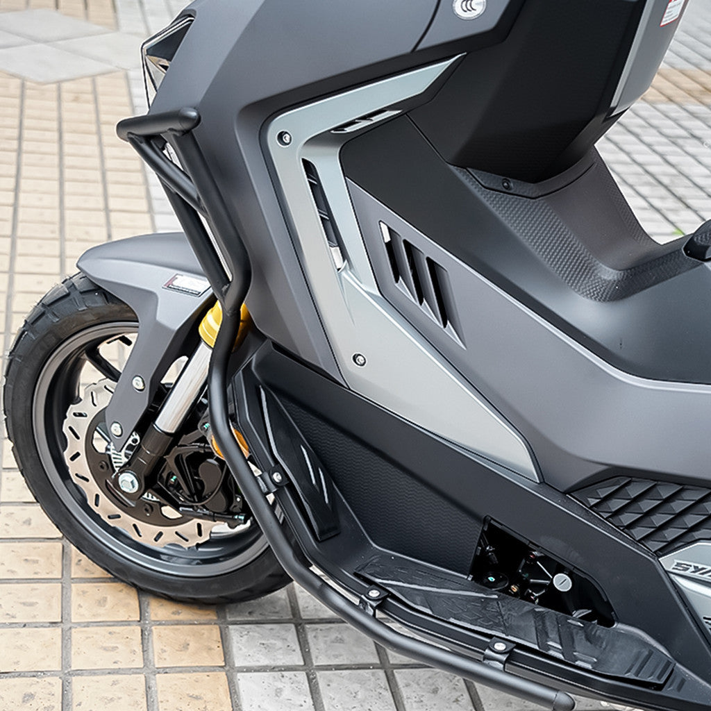 SYM ADXTG 400 Front Rear Crash Bar Harden Steel Exhaust CrashBar ADXTG 400 Top Box Bracket