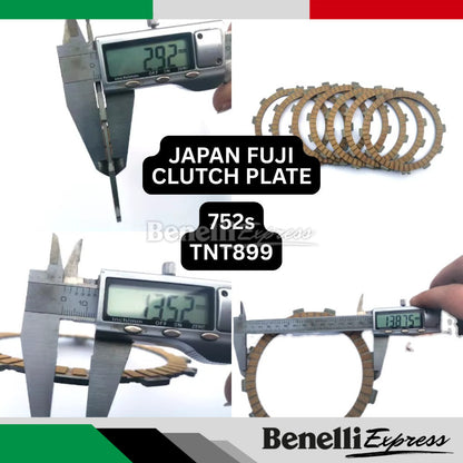 BENELLI 752s Spare Parts 1 Starter Chain Pad Rubber Throttle Clutch Cable Brake Pad Rear Backrest Signal Clutch Plate